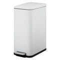 13.2 Gallon Stainless Steel Step Trash Can with Lid B454