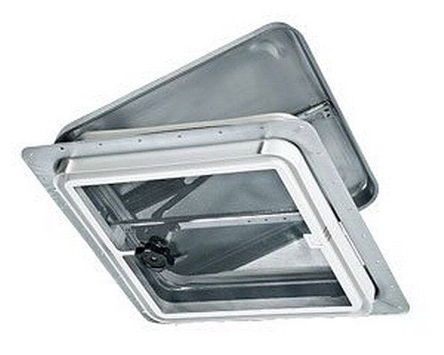 Metal Vent Out Garnish Birch White S1839