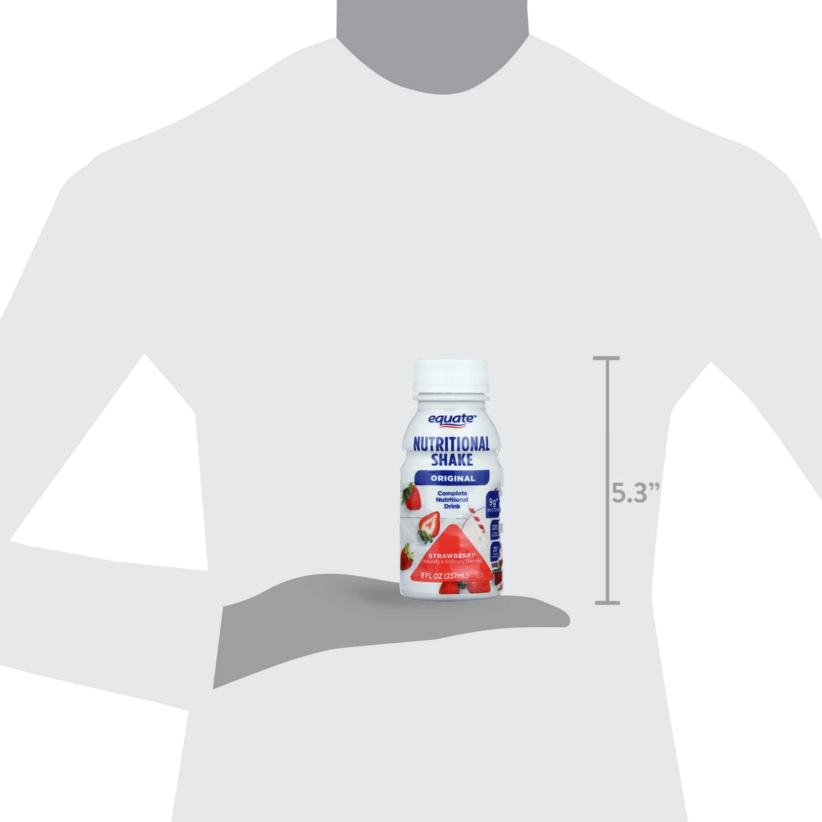 Strawberry Nutritional Shake 8 fl oz 24 Count H465