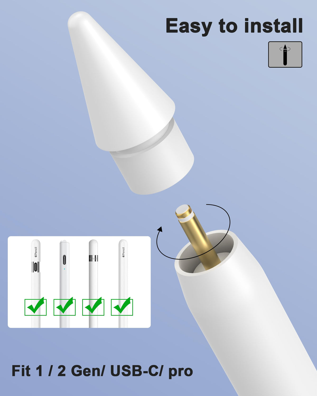 Replacement Tips for Pencil Q7047