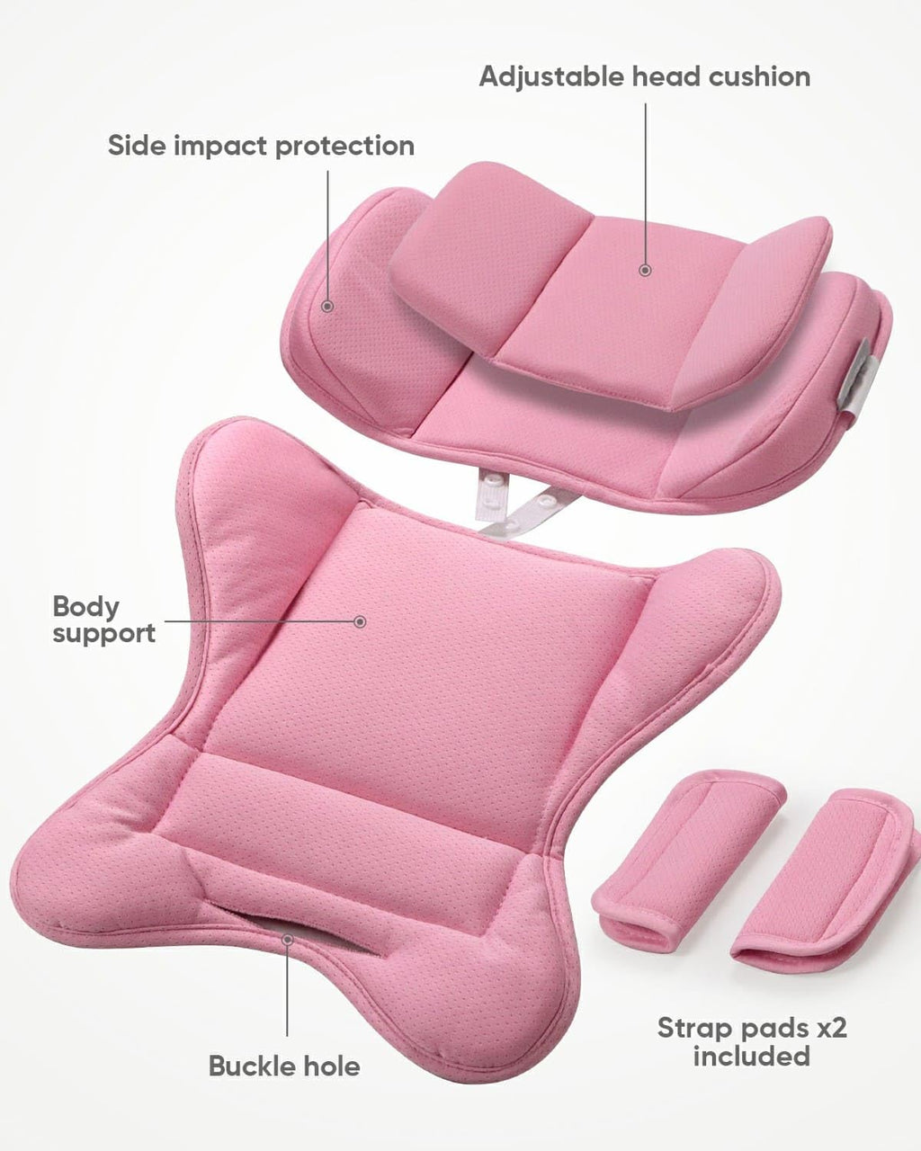 Pink Infant Car Seat Insert R17648