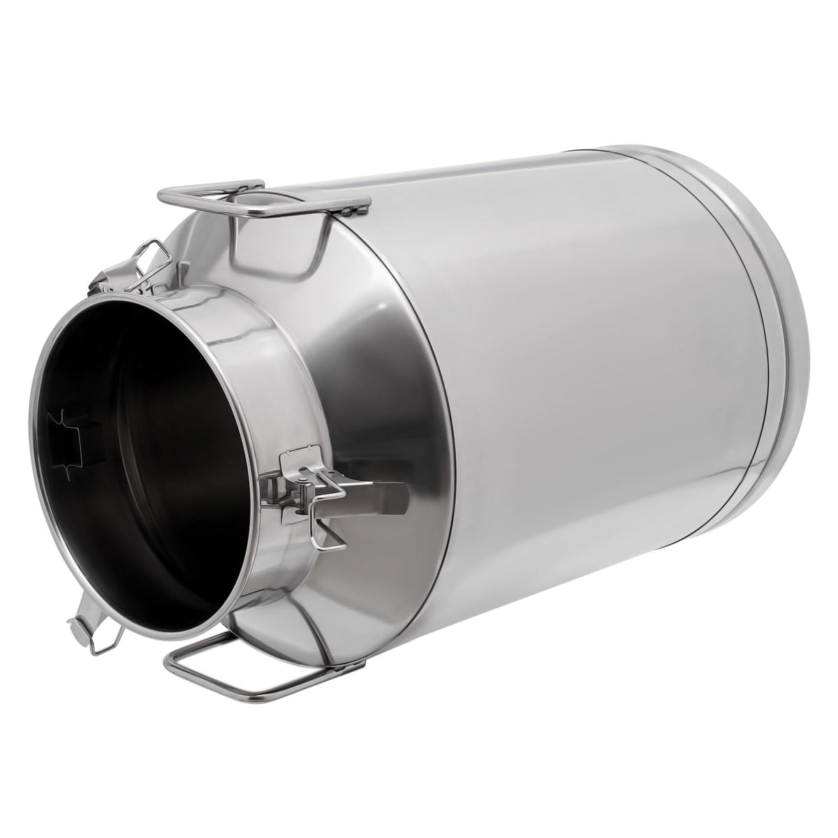 30L Stainless Steel Milk Can with Handle Sealed Lid and Faucet N514457