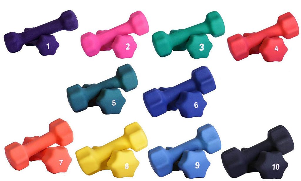 Neoprene Dumbbell Set M5827