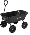 4 Cu.Ft. Poly Yard Dump Cart with 180° Rotating Handle K539009