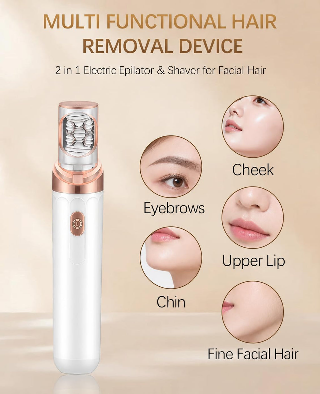 Facial Hair Removal for Women K55553