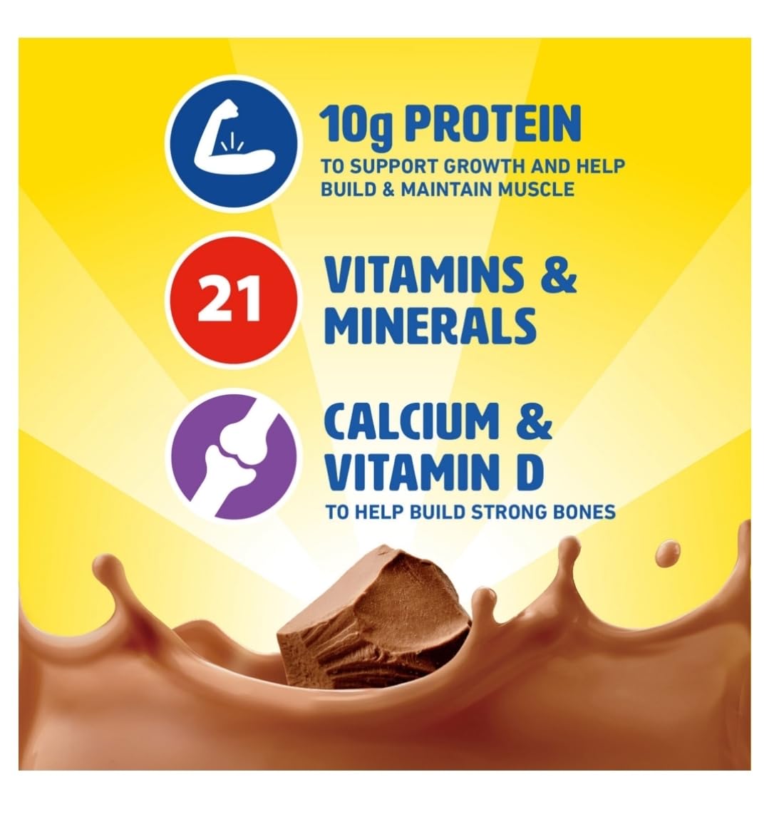 High-Protein Nutritional Shakes Milk Chocolate 8 fl oz 24 Ct M3642