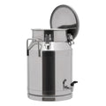 30L Stainless Steel Milk Can with Handle Sealed Lid and Faucet N514457