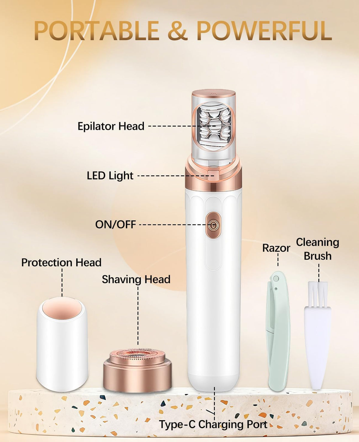 Facial Hair Removal for Women K55553