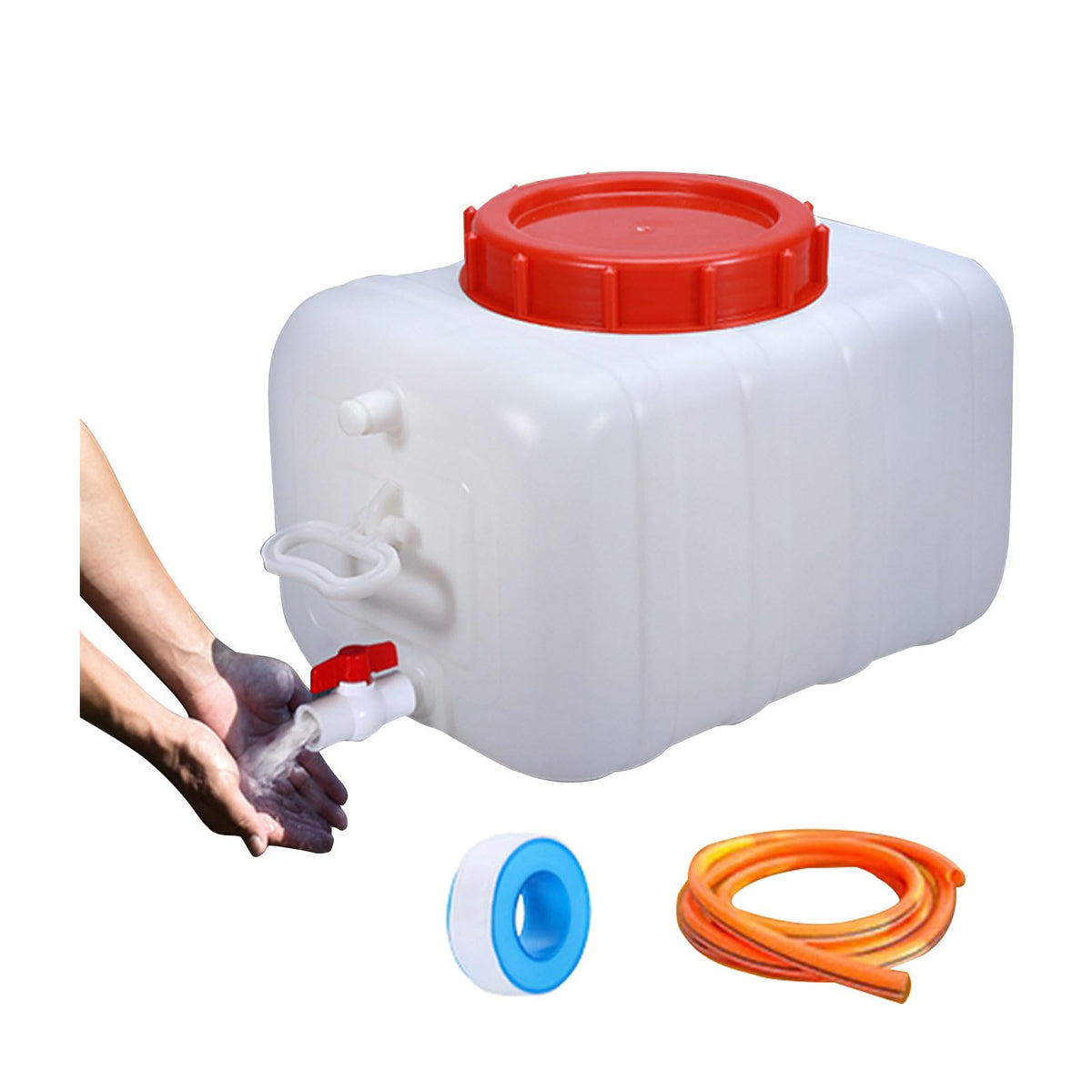52.8 Gallon Portable Water Storage Container with Spigot G52905