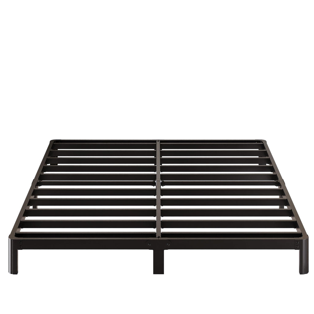 Black 7 Inch Queen Metal Platform Bed Frame P81452