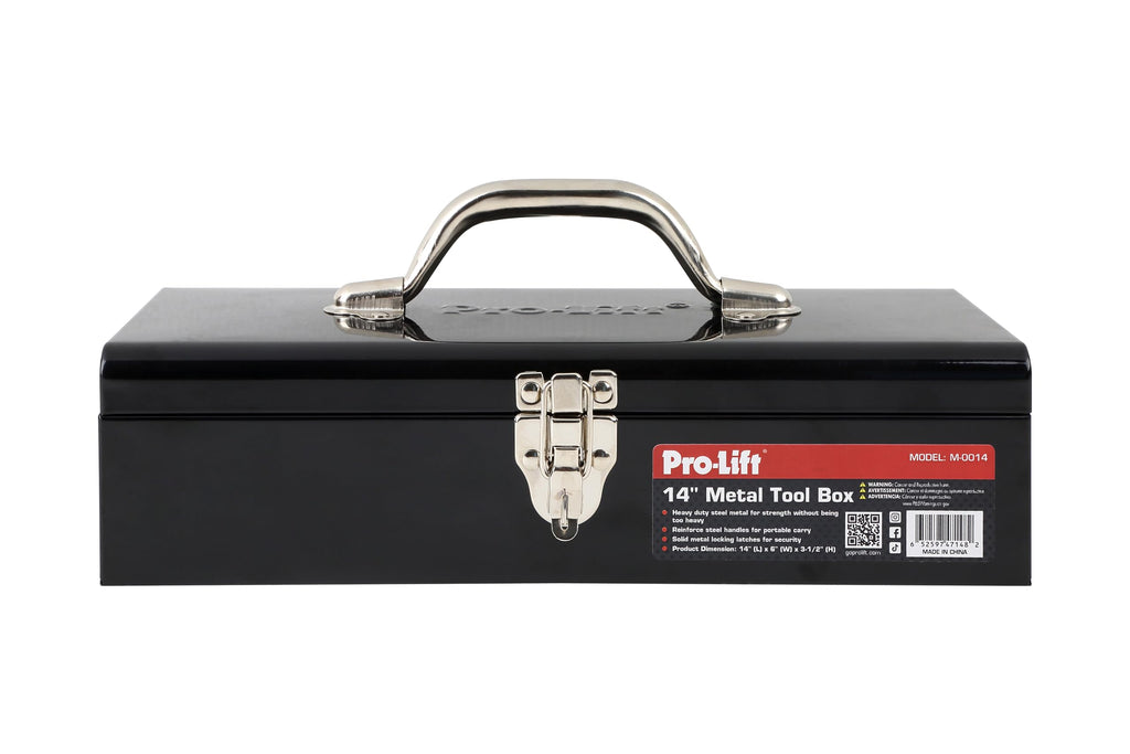 14-inch Metal Tool Box with Handle P89201
