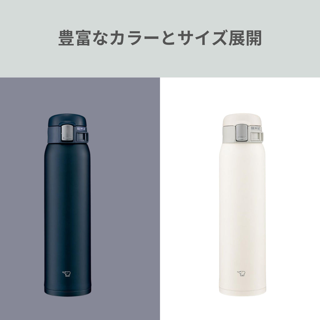 Stainless Steel Water Bottle 600ml Navy R672
