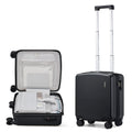 16 Inch Underseat Hard Shell Carry On Luggage with TSA Lock L56704