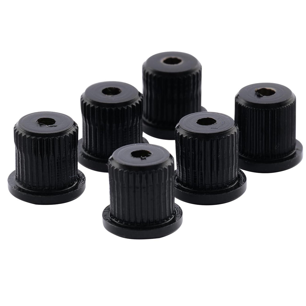 Guitar String Ferrules, Black (Set of 6) A98218