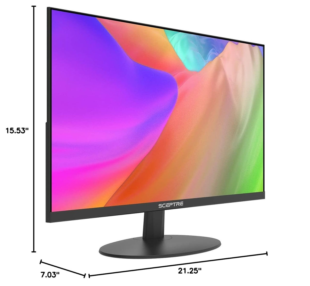 24-Inch IPS LED Computer Monitor 1080p 75Hz Black G9397