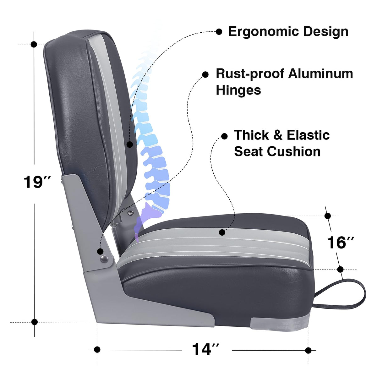 Folding Boat Seat E461367
