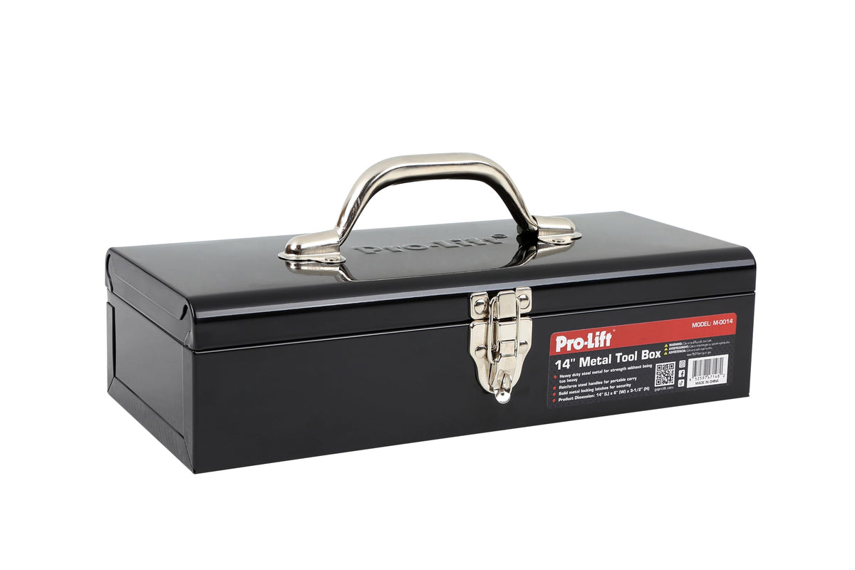 14-inch Metal Tool Box with Handle P89201
