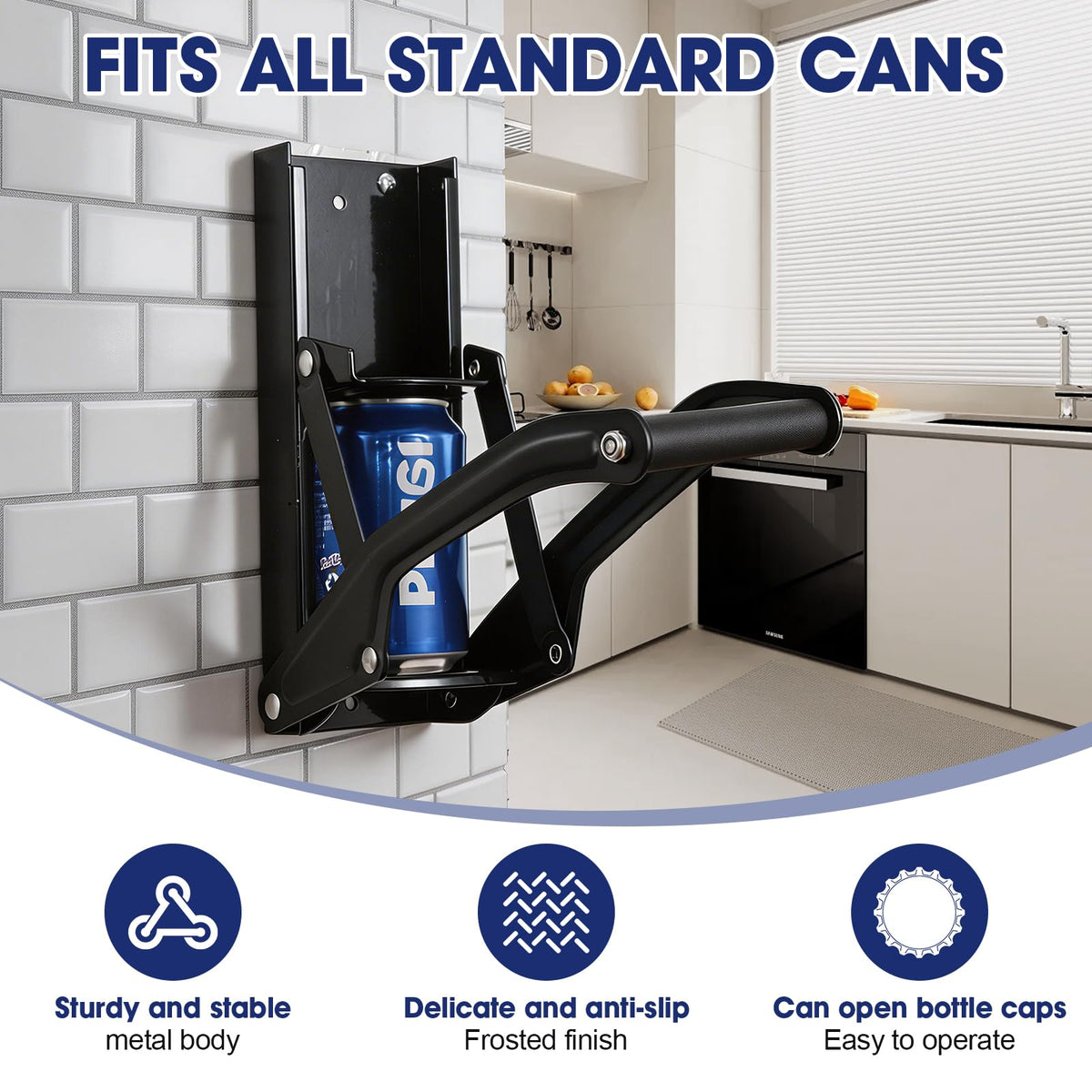 High-Strength Alloy Wall-Mounted Can Crusher T1668
