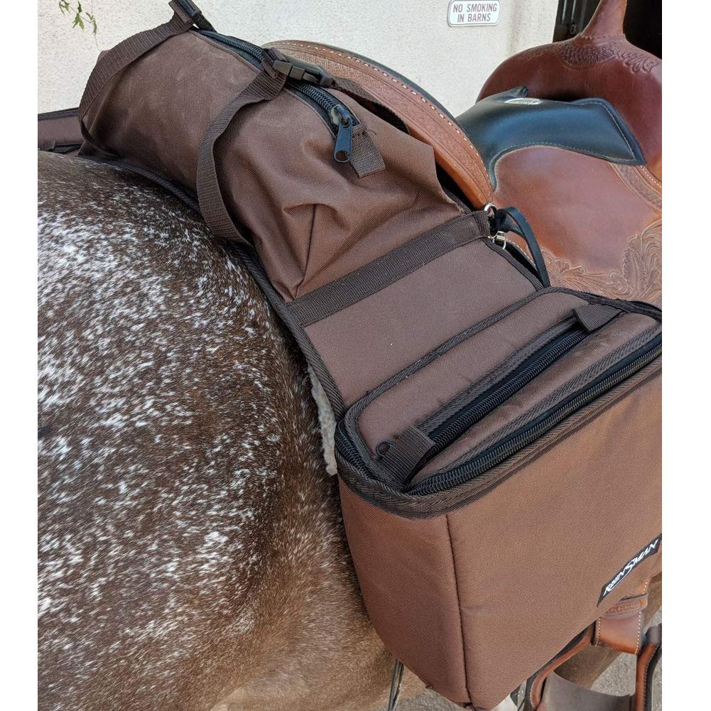 Insulated Leakproof Saddle Bag with Cantle Bag and Straps Y9257