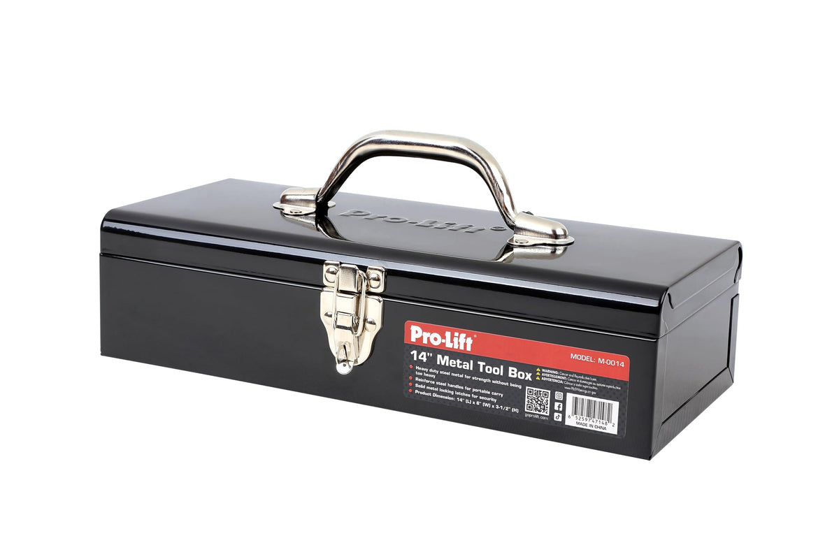 14-inch Metal Tool Box with Handle P89201