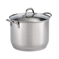 16-Quart Stainless Steel Stock Pot with Lid Y241986