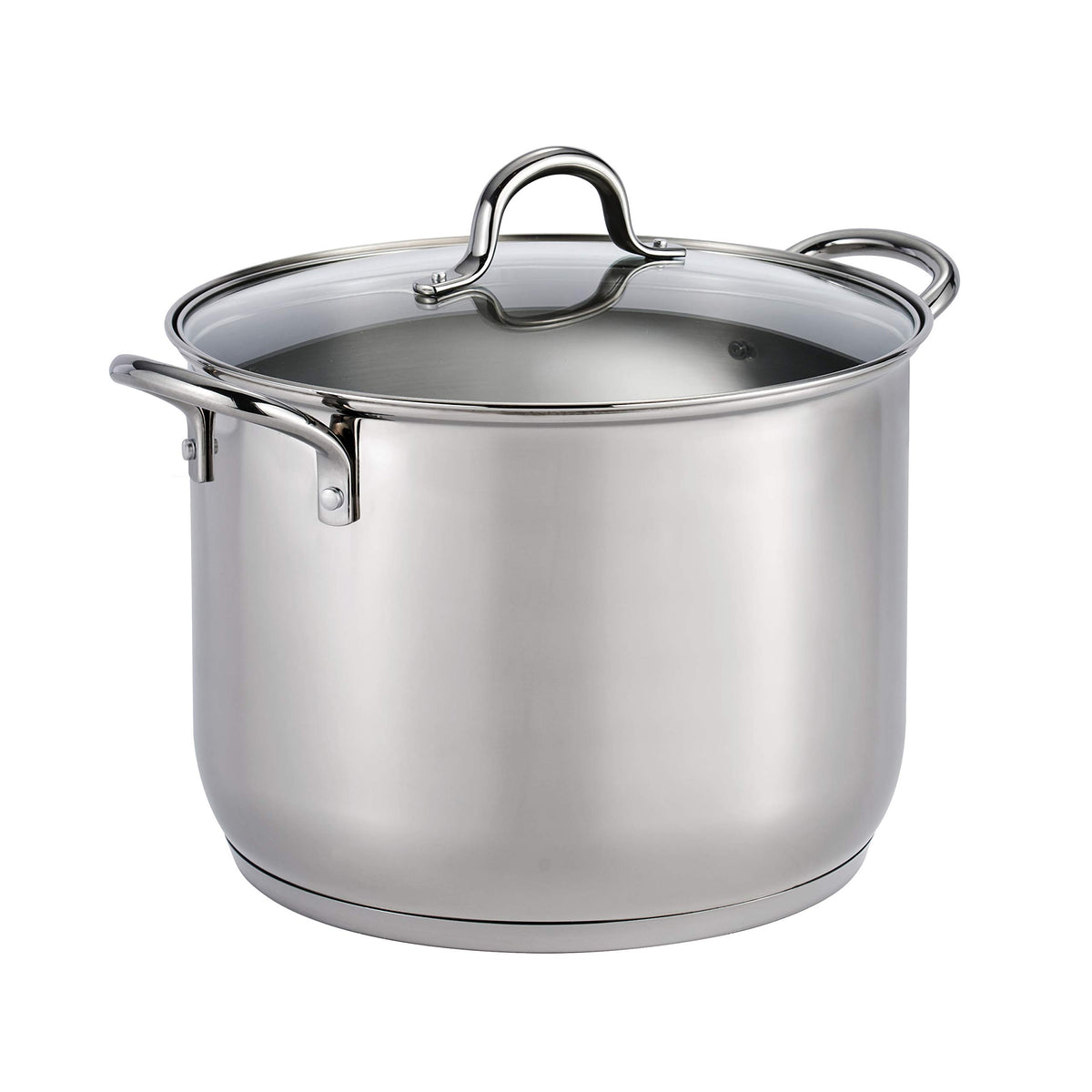 16-Quart Stainless Steel Stock Pot with Lid Y241986