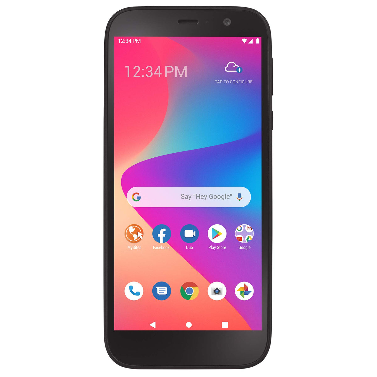 Black 32GB Prepaid Smartphone Z163