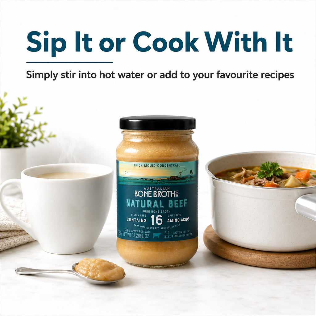 Natural Beef Bone Broth Concentrate 13.26 Floz X876