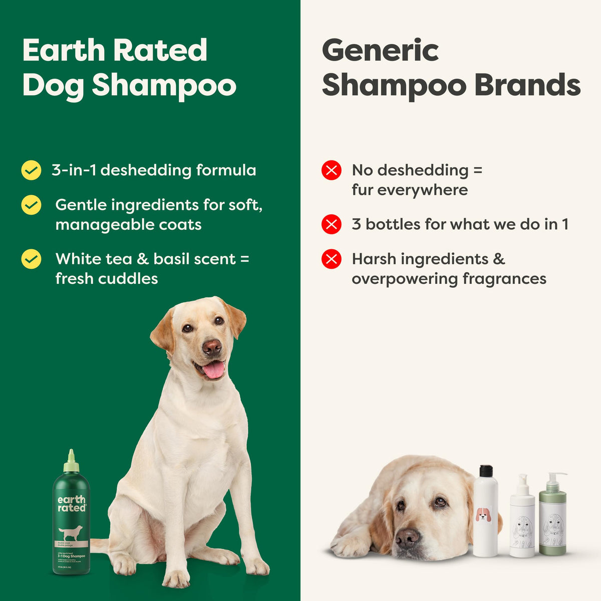 Hypoallergenic Dog Shampoo & Conditioner, 16 oz J25217