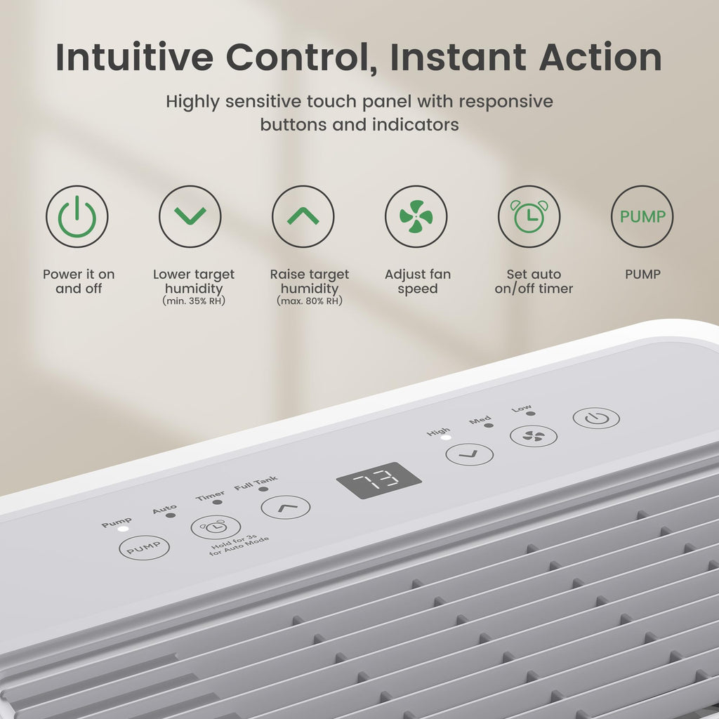 150 Pint Dehumidifier with Pump W2410