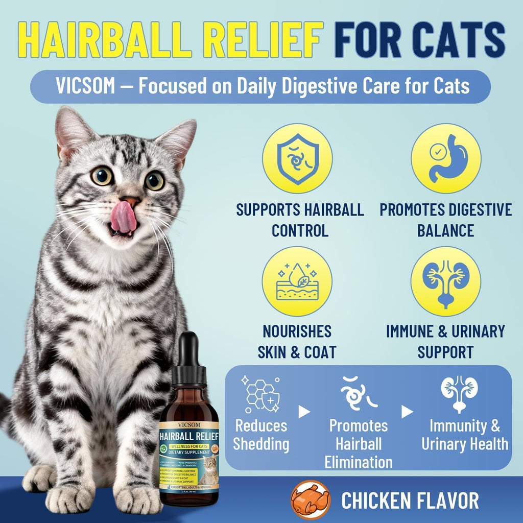 Cat Hairball Remedy Drops 2 Fl Oz I8319
