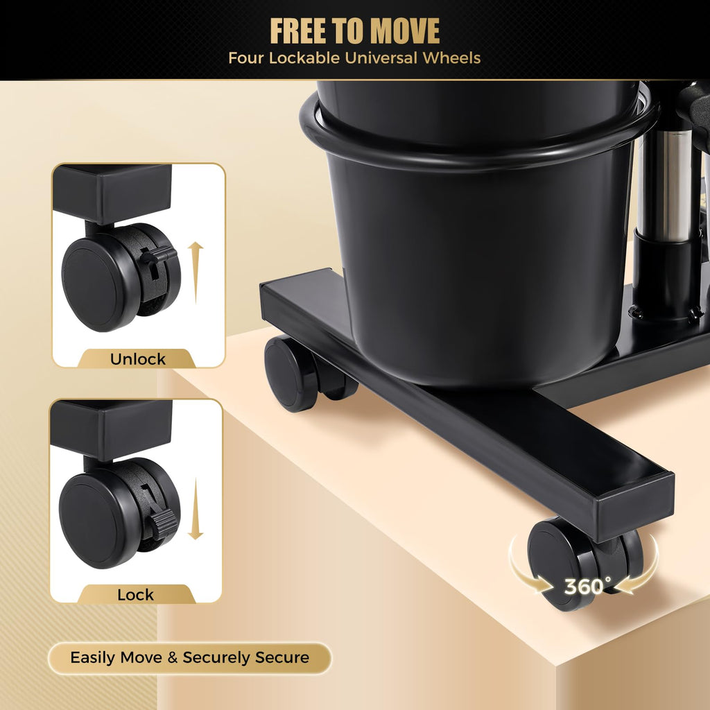 Portable Shampoo Unit with Electric Pump and Drain Hoses R663327