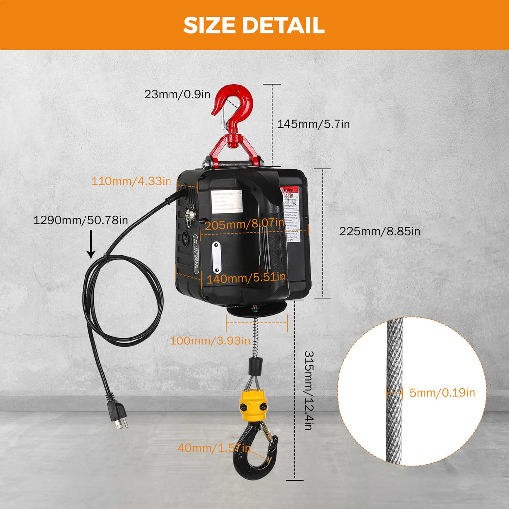 3-in-1 Portable Electric Hoist P500368