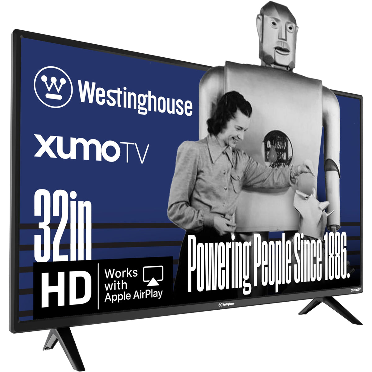 32-inch HD Smart Flat Screen TV with Voice Remote Y4641