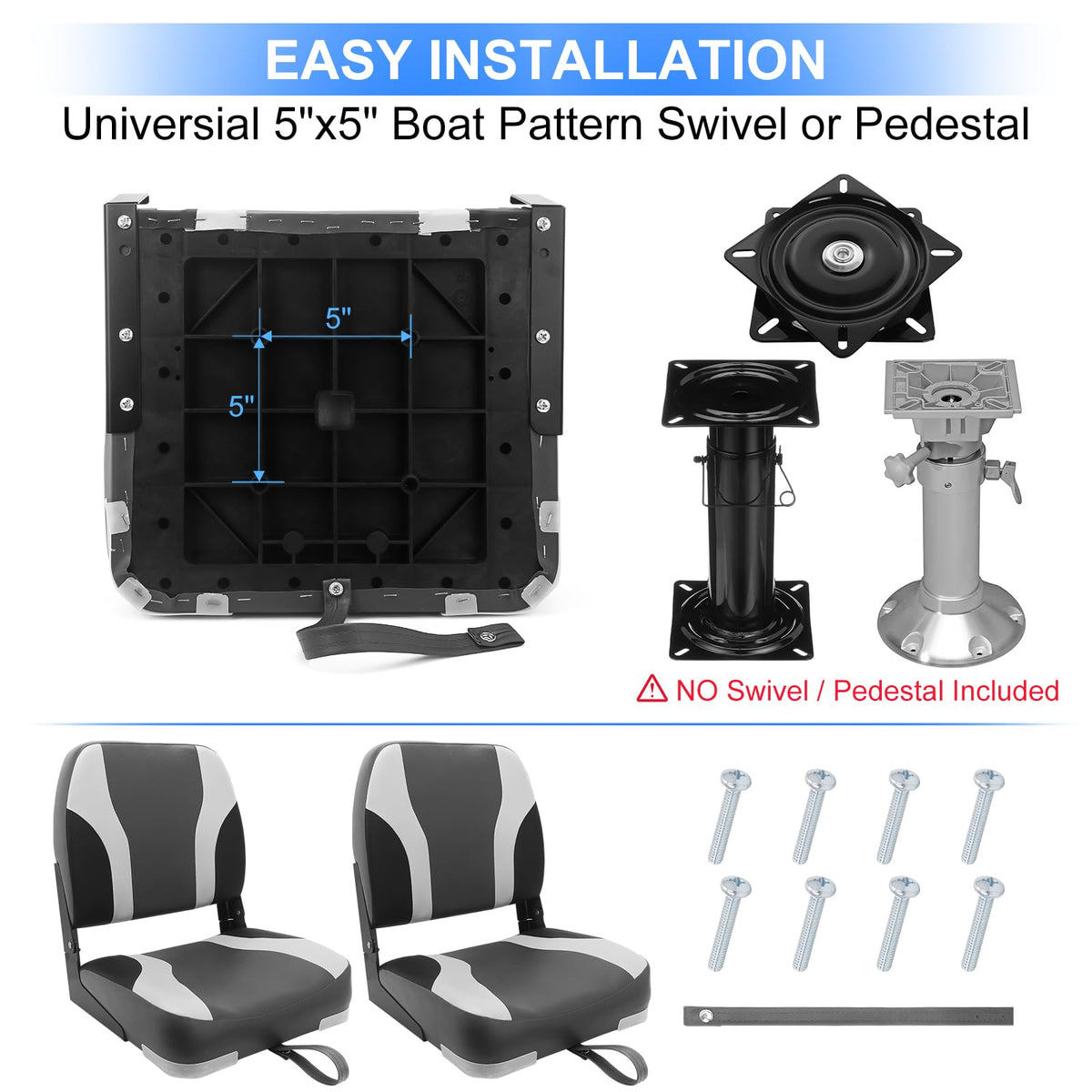 Folding Boat Seat 2 Pack A619181