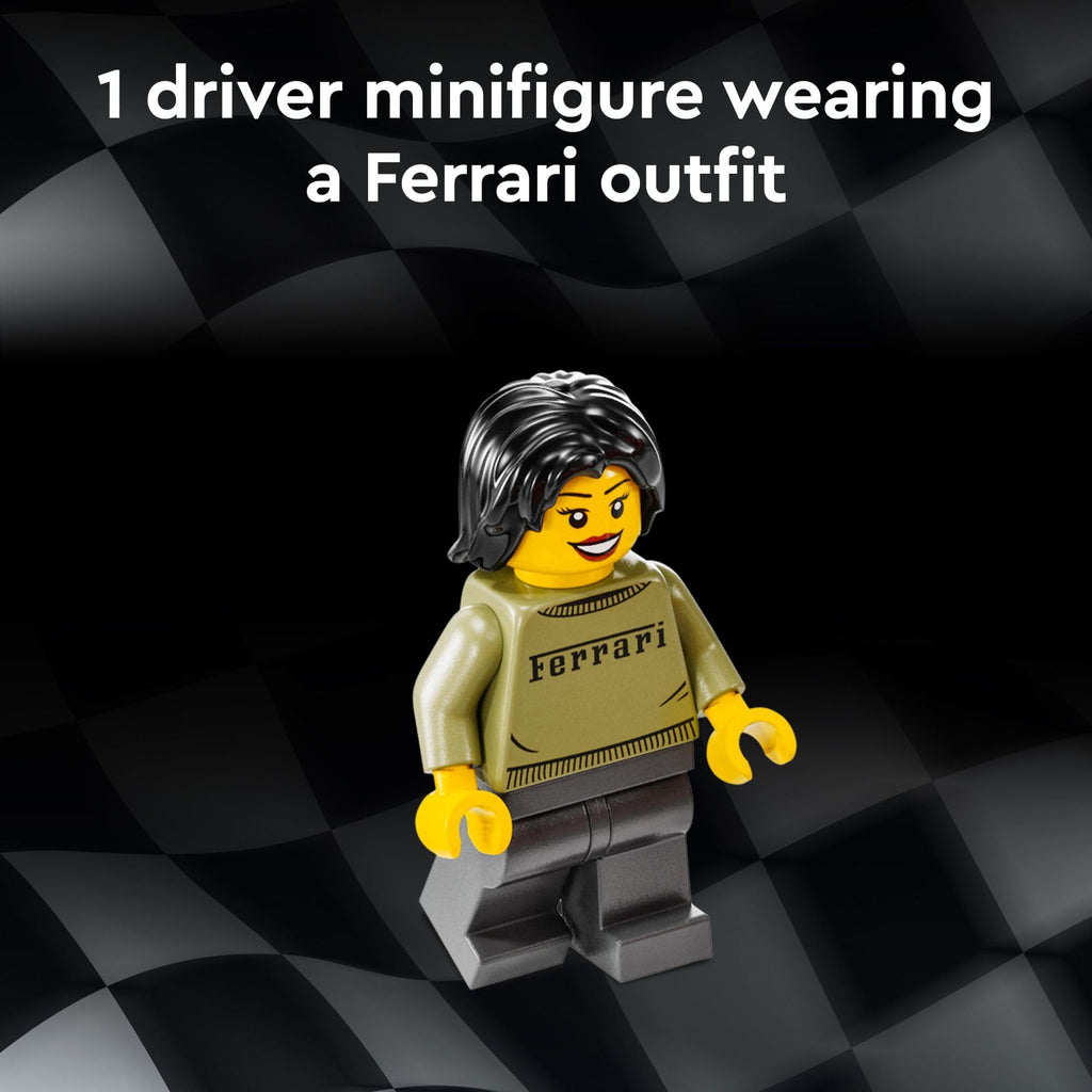 Toy Car Model Building Set with Driver Minifigure L126