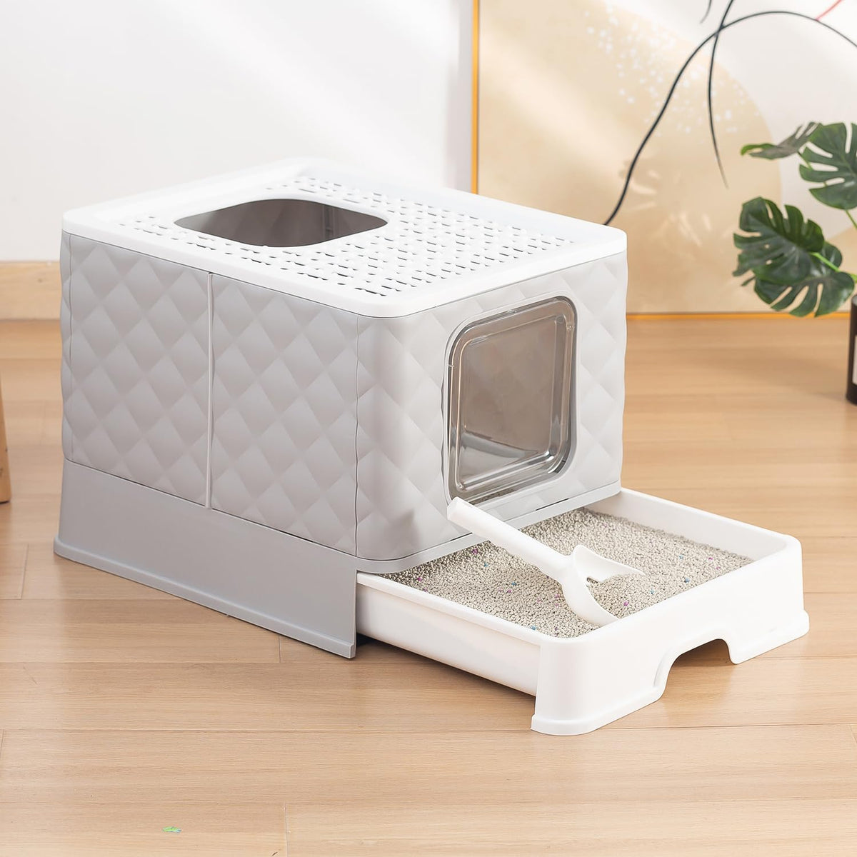 Foldable Cat Litter Box C478