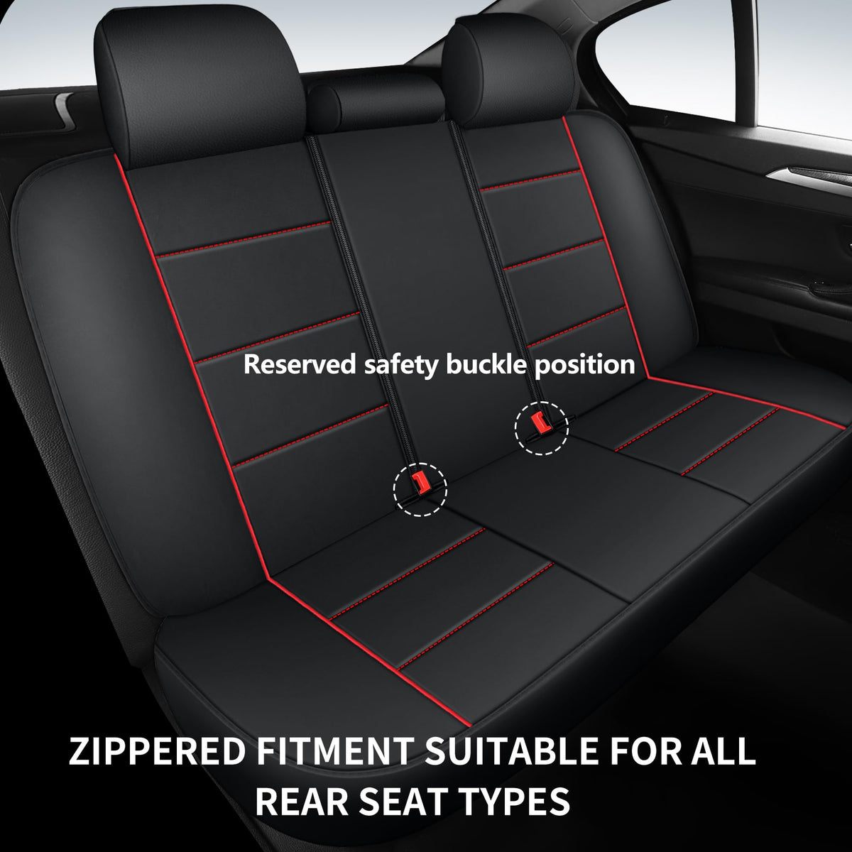 Waterproof Faux Leather Car Seat Cover T321923