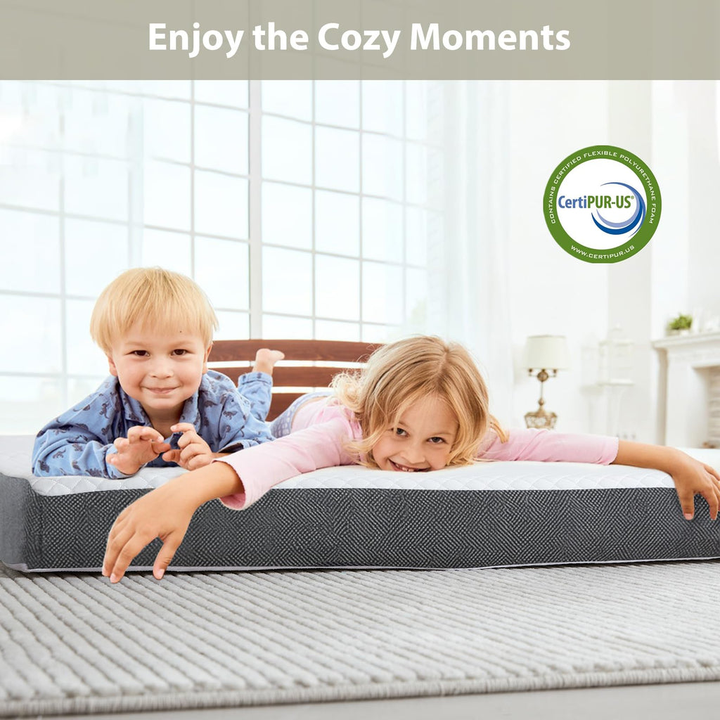 3 inch Tri Fold Memory Foam Mattress with Washable Cover A98357