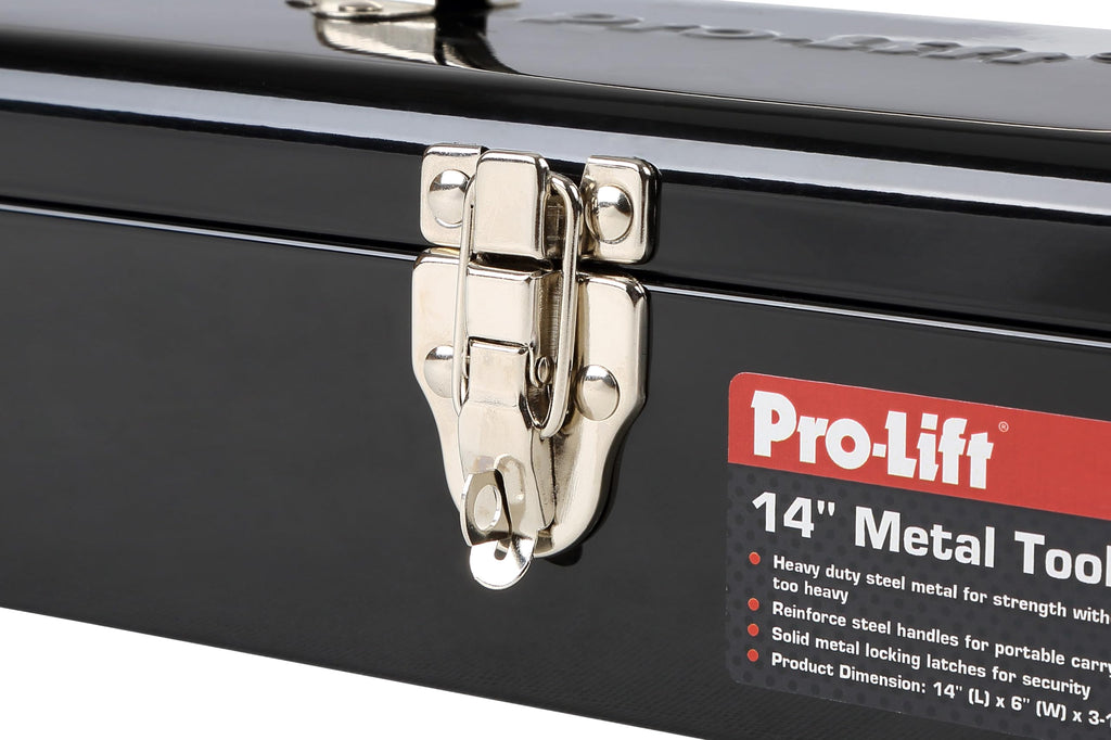 14-inch Metal Tool Box with Handle P89201