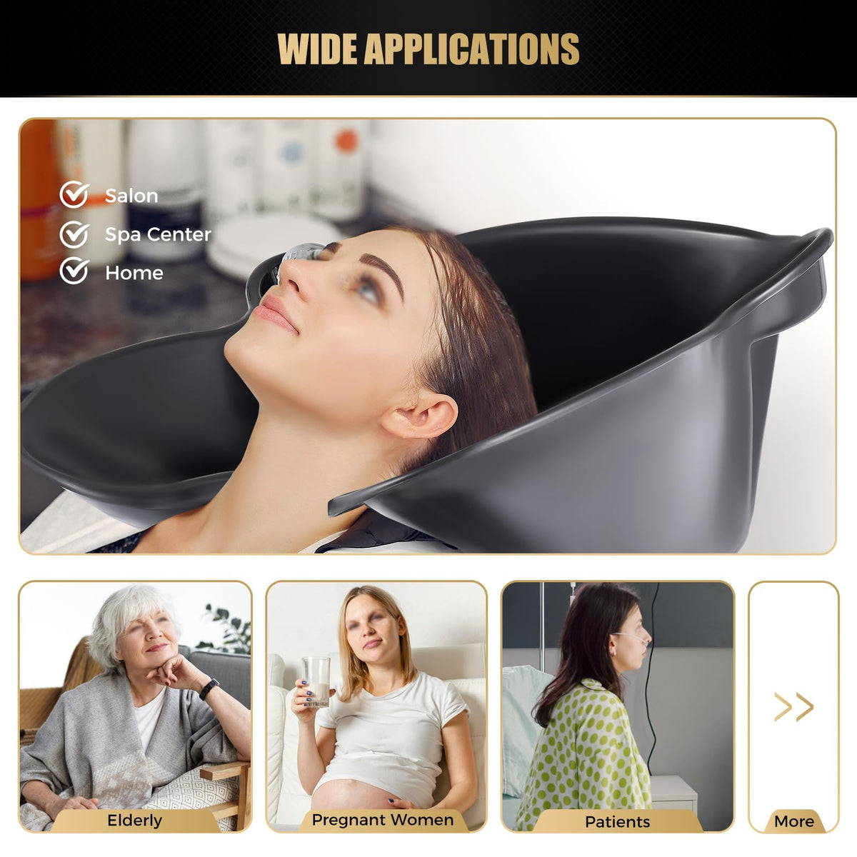 Portable Shampoo Unit with Electric Pump and Drain Hoses R663327