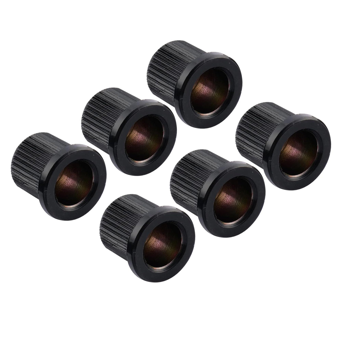 Guitar String Ferrules, Black (Set of 6) A98218