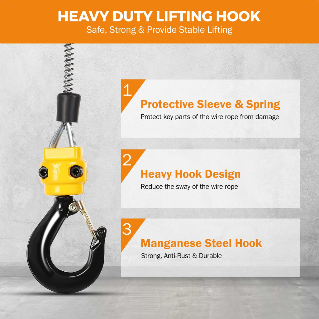 3-in-1 Portable Electric Hoist P500368