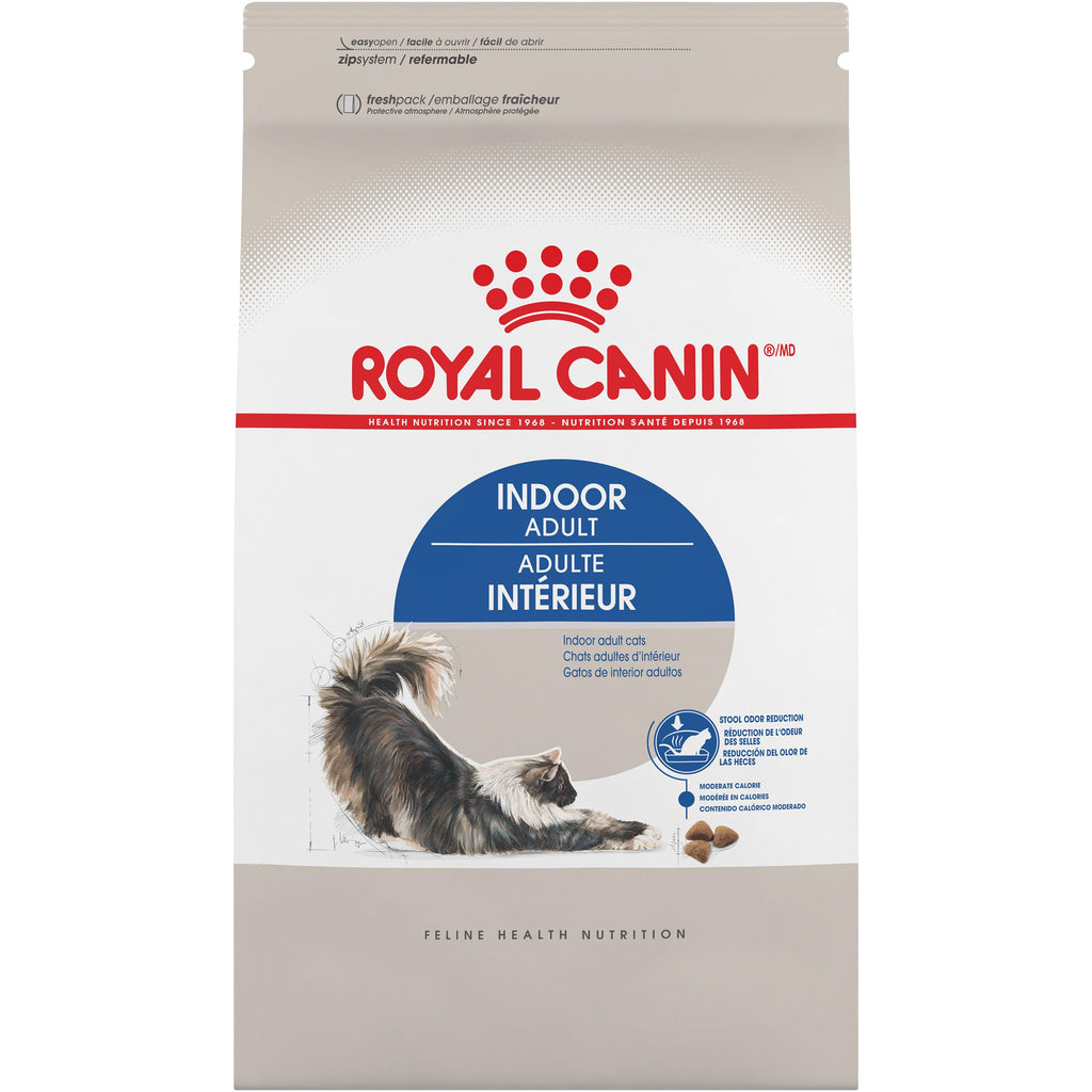 Indoor Adult Dry Cat Food 15 lb Bag Q9347