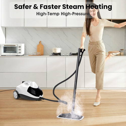 1.5L 6-in-1 Steam Cleaner with 8 Accessories A66172