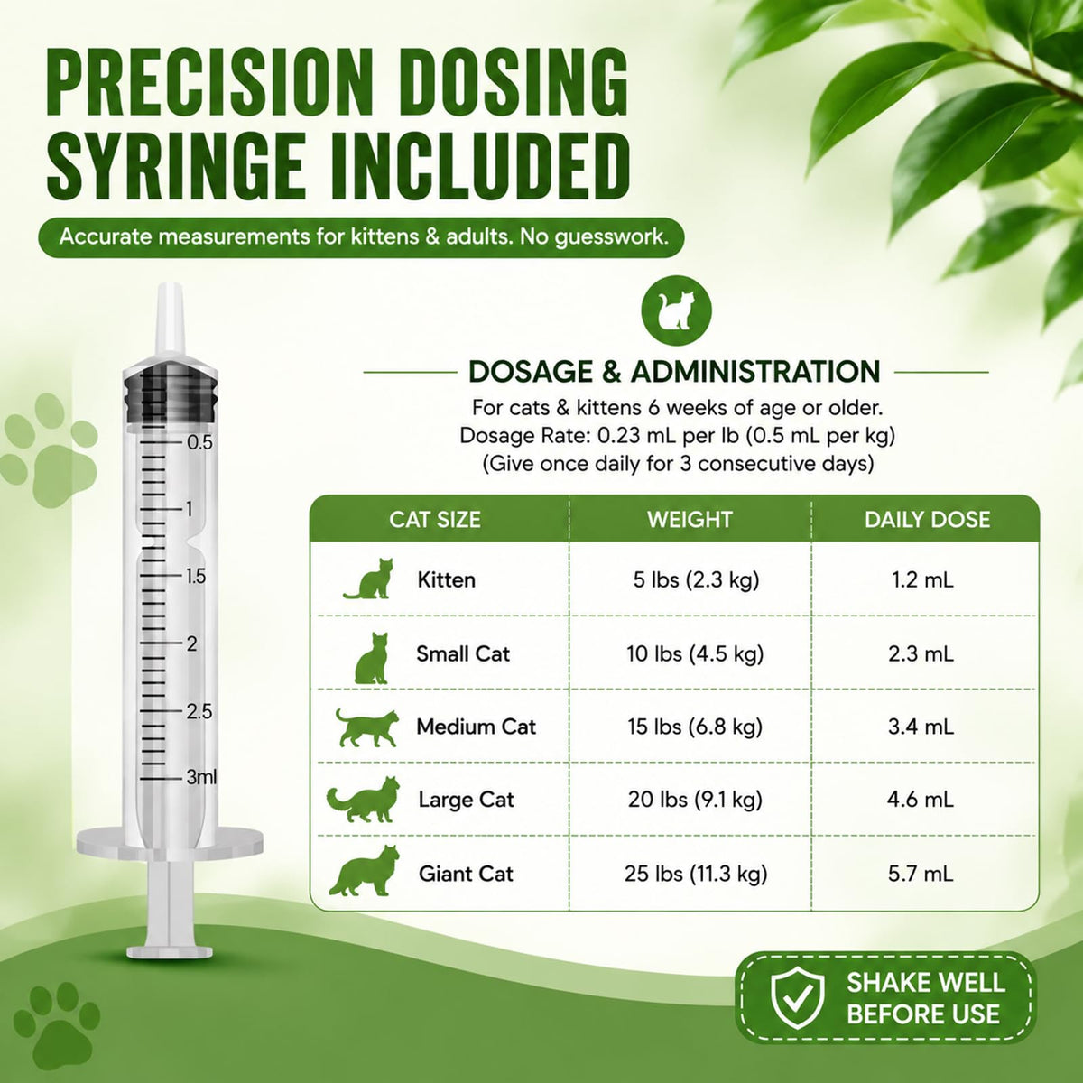 Liquid Dewormer Oral Suspension for Cats E98152