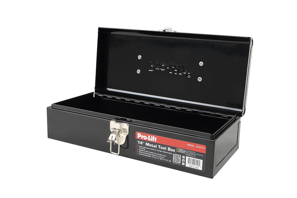 14-inch Metal Tool Box with Handle P89201