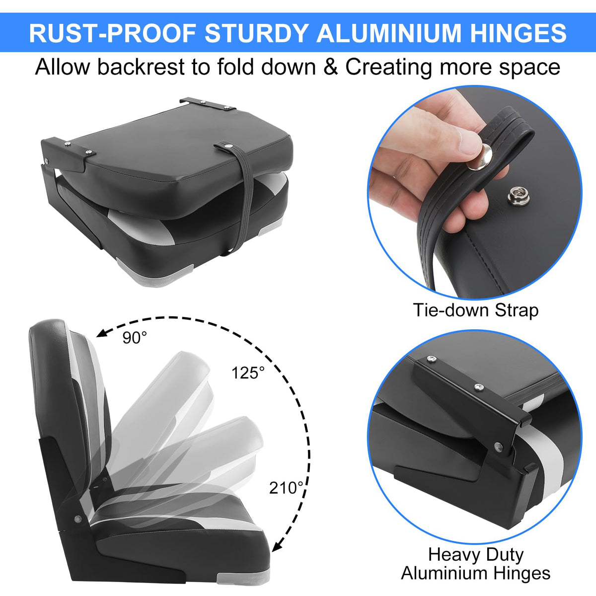 Folding Boat Seat 2 Pack A619181