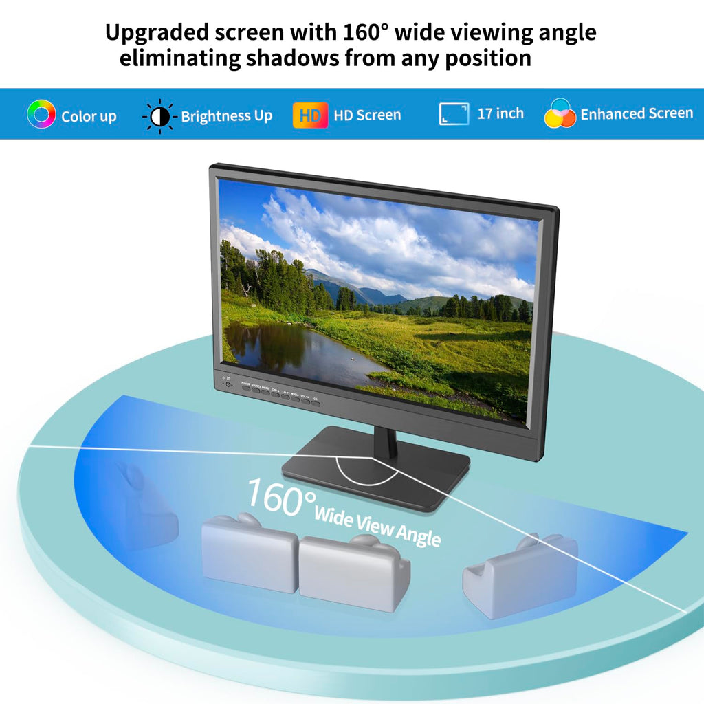 17 inch HD LED TV with Antenna I126