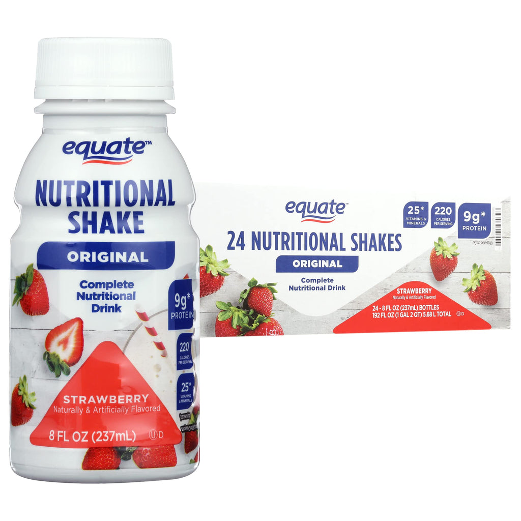 Strawberry Nutritional Shake 8 fl oz 24 Count H465